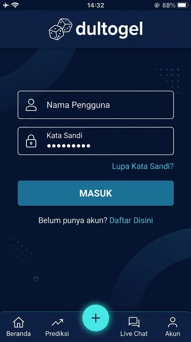 Masuk Akun dultogel untuk Pengguna Android Indonesia